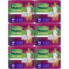 Depend Medium Kadın 3x6 Adet Emici Külot Hasta Bezi