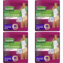 Depend Orta Boy 4x30 Adet Emici Külot
