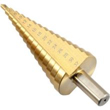 DepoMega Paslanmaz Kademeli 4-32 mm Matkap Ucu Sac Delme Uç