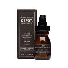 Depot No. 505 30 ml Conditioning Beard Oil Leather &amp; Wood Sakal Bakım Yağ