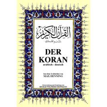 DER KORAN BÜYÜK BOY ( ARAPÇA - ALMANCA K. KERIM VE MEALI ) - MAX HENNING