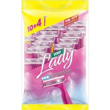 Derby Lady 2 Bıçaklı 10+4 Adet Tıraş Bıçağı
