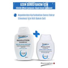 Derco Plus Resolution 150 ml Kepek Karşıtı ve 300 ml Günlük Bakım Şampuan