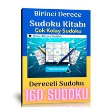 Dereceli Çok Kolay Sudoku Kitabı Birinci Derece
