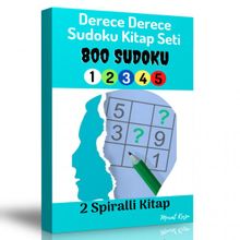 Dereceli Sudoku Kitap Seti 2 Spiralli Kitap