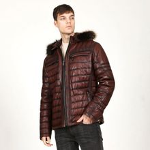 Dericlub E-1039/K Tarçın Vejetal Deri Erkek Mont