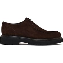 Derimod 25WFD722010 Erkek Kahverengi Bağcıklı Kalın Tabanlı Süet Deri Casual Ayakkabı