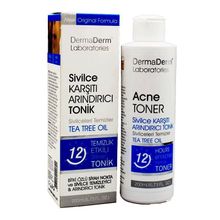 Dermaderm 200 ml Akne Sivilce Karşıtı Arındırıcı Tonik