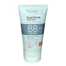 Dermaderm 50 ML Orta Ton Vitaminli Spf+25 Güneş Koruma Bitki Özlü EvenTone BB Krem
