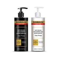 Dermalog 500 ml Bağ Dokusu Güçlendirici Yıpranmış ve İşlem Görmüş Saçlar İçin Onarıcı Bakım Şampuanı