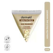Dermokil 25 ml Doğal Gül Suyu Özlü Yoğun Nemlendirici Saç Maskesi