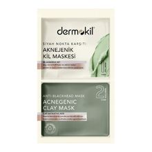 Dermokil 2x75 ml Sivilce-Siyah Nokta Karşıtı Kil Maske