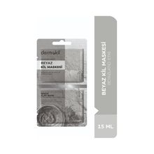 Dermokil Beyazlatıcı Etkili 15 ml Beyaz Kil Maskesi