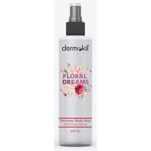 Dermokil Floral 200 ml Simli Vücut Spreyi