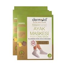 Dermokil Kil ve Kenevir Yağlı 2x35 ml Peeling Etkili Ayak Maskesi