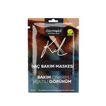 Dermokil Natural Hair Kil Argan Yağı ve Bitkisel Keratin 35 ml Saç Bakım Maskesi