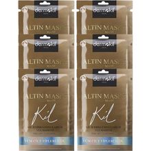 Dermokil Soyulabilir Gold 6x15 ml Yüz Maskesi