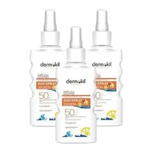 Dermokil SPF50 3x200 ml Yüksek Koruyucu Çocuk Güneş Spreyi