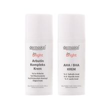 Dermoskin Be Bright Arbutin 33 ml Kompleks Krem + Be Bright Vitamin C Plus 33 ml Krem Set