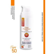Dermoskin Face Protection Suya Dayanıklı Tüm Cilt Tipleri İçin SPF50+ 50 ml Güneş Kremi