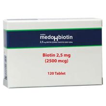 Dermoskin Medohbiotin Biotin 2.5 mg 120 Tablet