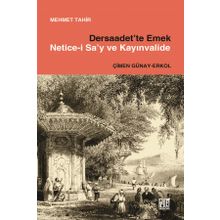 Dersaadet'te Emek Netice-İ Sa'y Ve Kayınvalide - Mehmet Tahir