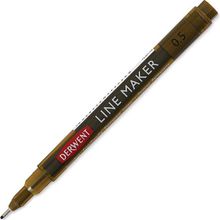 Derwent 0.5 Sepia Graphik Line Maker Teknik Çizim ve Grafik Kalemi