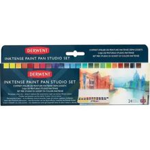 Derwent 5750839 Inktense Paint Pan Studio Set 24'lü Kalem Seti
