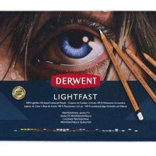 Derwent Lightfast 72 Renk Kuru Boya Kalem Seti