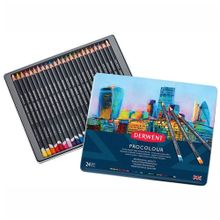 Derwent Procolour 24'lü Sanatsal Kuru Boya Kalemi
