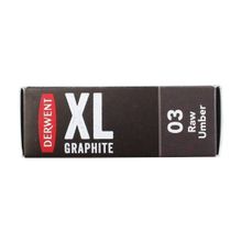 Derwent Xl 03 Raw Umber Graphite Block Sulandırılabilen Grafit Füzen