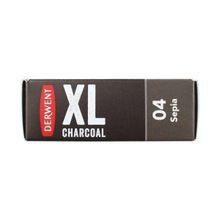Derwent XL 04 Sepia Charcoal Blocks Kalın Füzen