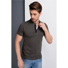 Dewberry 2090001T8560 Haki Erkek T-shirt
