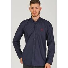 Dewberry G725 Koyu Lacivert Erkek Gömlek