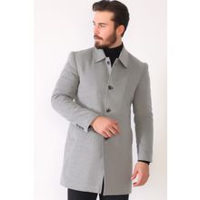 Dewberry PLT8364 Açık Gri Erkek Palto