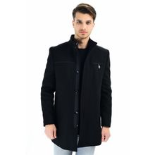 Dewberry PLT8369 Siyah Erkek Palto