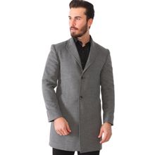 Dewberry PLT8398 Koyu Gri Erkek Palto
