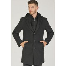 Dewberry PLT8406 Antrasit Erkek Palto