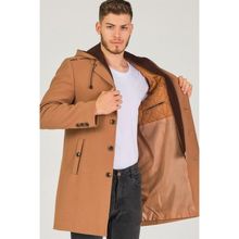 Dewberry PLT8406 Camel Erkek Palto
