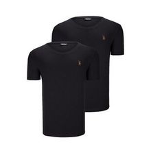 Dewberry T8568 Koyu Siyah Erkek T-Shirt