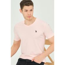 Dewberry T8568 Pembe Erkek T-Shirt