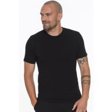 Dewberry T8569 Bisiklet Yaka Siyah Erkek T-shirt