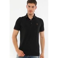 Dewberry T8586 Siyah Erkek Polo Yaka T-shirt