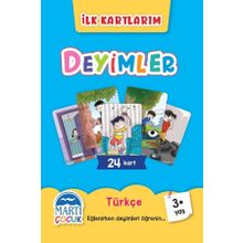 Deyimler İlk Kartlarım - Martı Yayınları