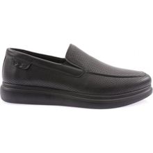 DGN 04-23Y Siyah Lazerli Erkek Comfort Ayakkabı