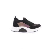 DGN 216 Siyah Kadın Sneakers Ayakkabı