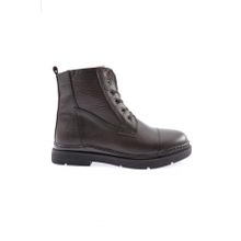 Dgn 2510-1 Bağıcıklı Fermuarlı Kahverengi Sneakers Erkek Bot