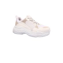 Dgn 61125 Kalın Taban Sneakers Kadın Spor Ayakkabı Pudra