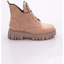 DGN K301 Kadın Kristal Taşlı Bot
