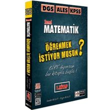 DGS ALES KPSS Temel Matematik Video Çözümlü Soru Bankası 1. Kitap-Mutlak Değer Yayınları